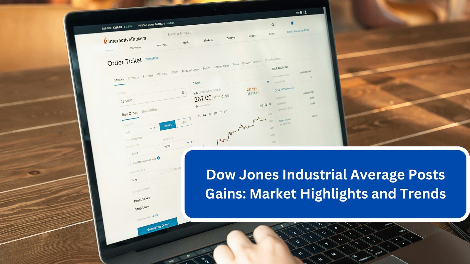 Dow Jones Industrial Average Posts Gains Market Highlights and Trends